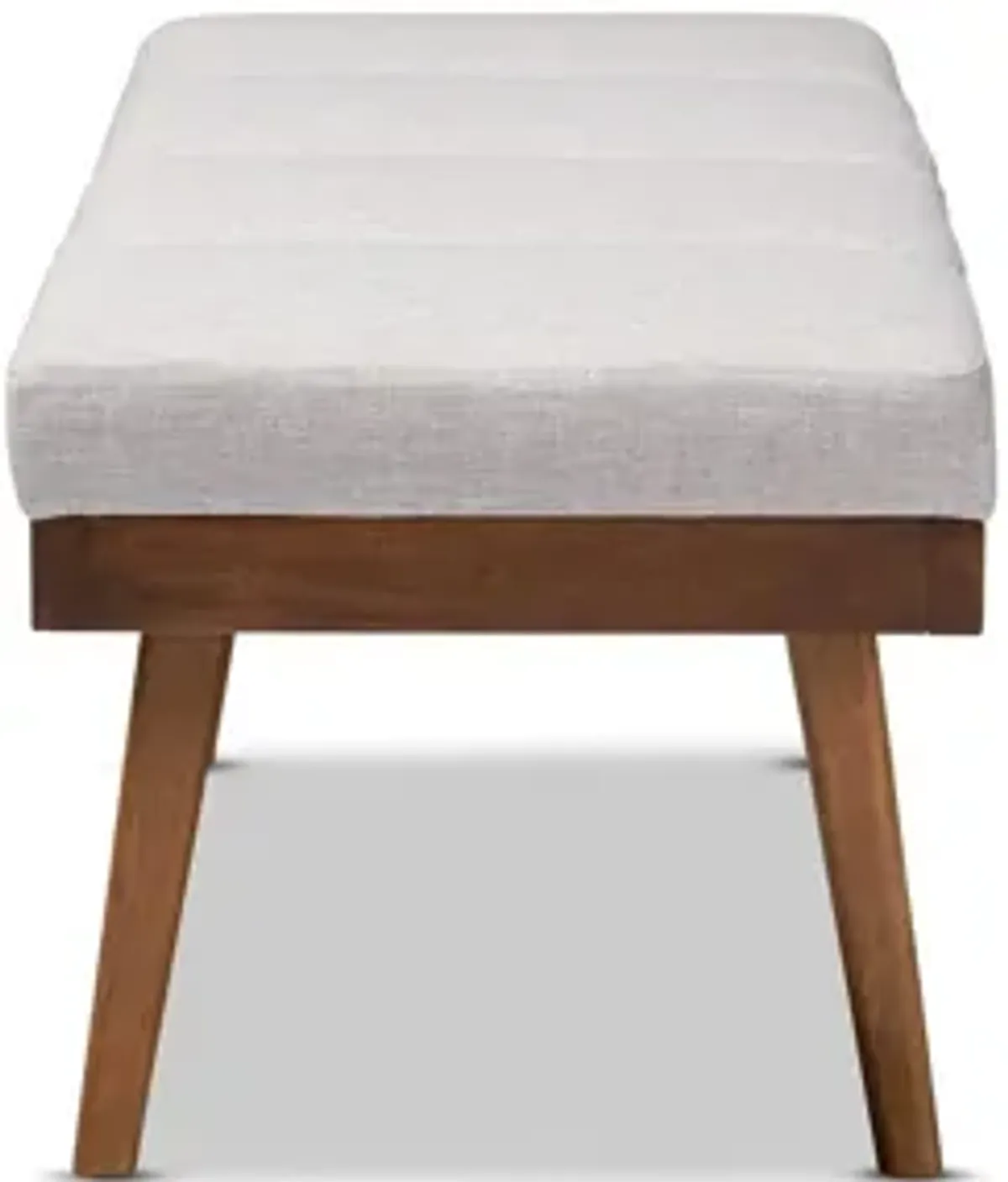 Larisa Fabric Upholstered Wood Bench