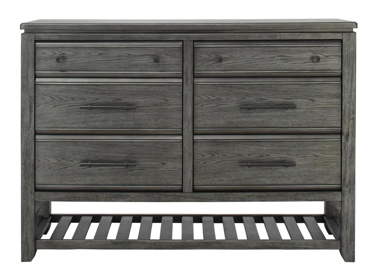 Slater Dresser in Gray by Bellanest