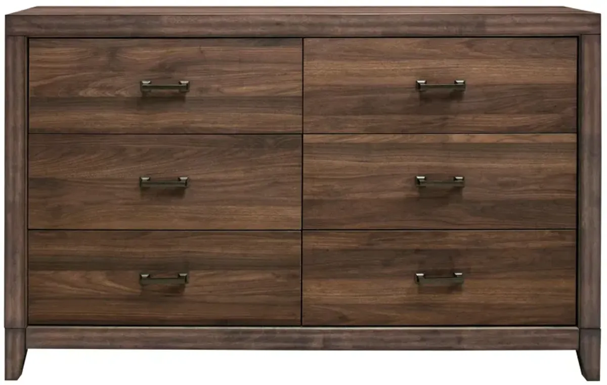 Exeter Bedroom Dresser in Medium Brown by Davis Intl.