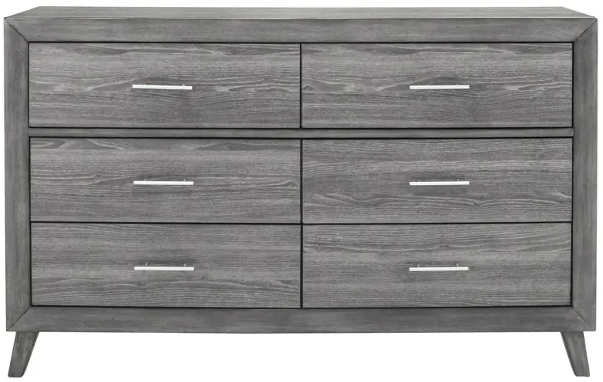 Tobyn Bedroom Dresser in Gray by Davis Intl.