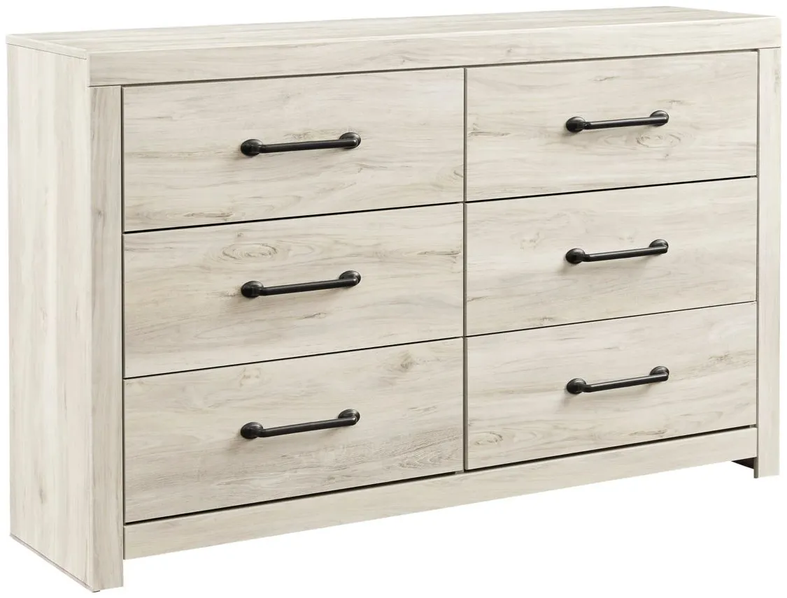 Luna Bedroom Dresser in Whitewash by Ashley Furniture