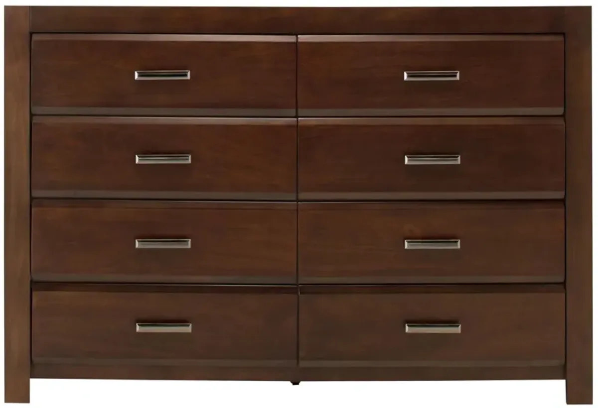 Reggio Bedroom Dresser in Walnut by Bellanest