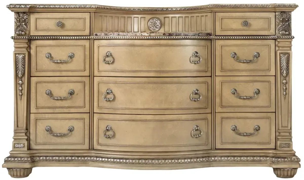 Wilshire Bedroom Dresser in Bisque by Davis Intl.