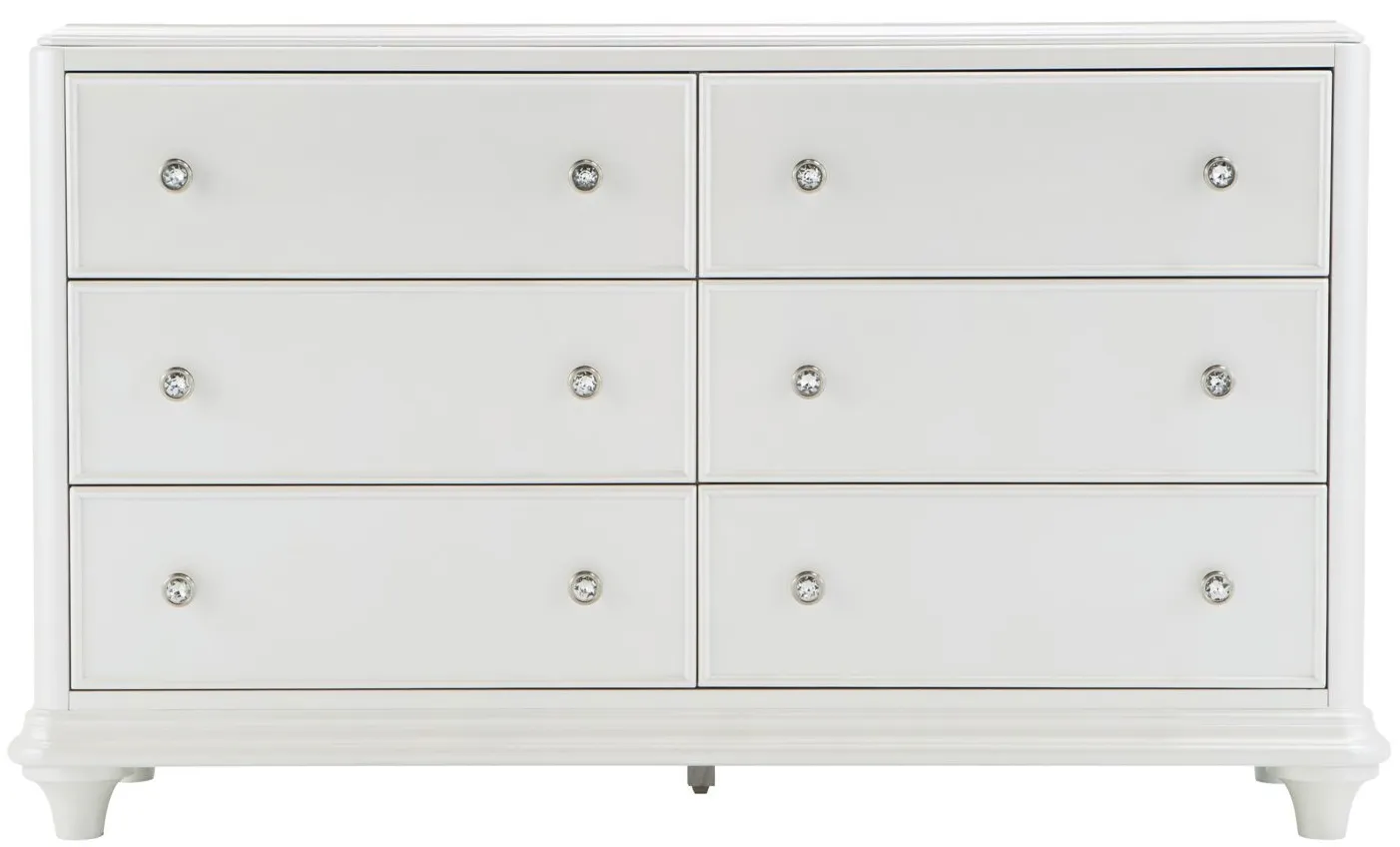 Joscelyne Bedroom Dresser in Iridescent White by Liberty Furniture