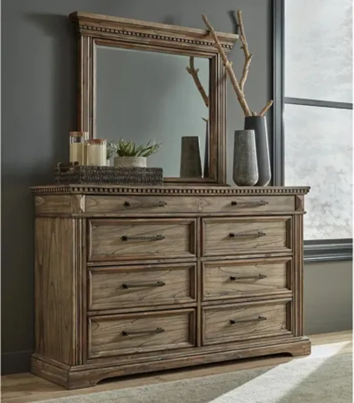 Markenburg Dresser and Mirror