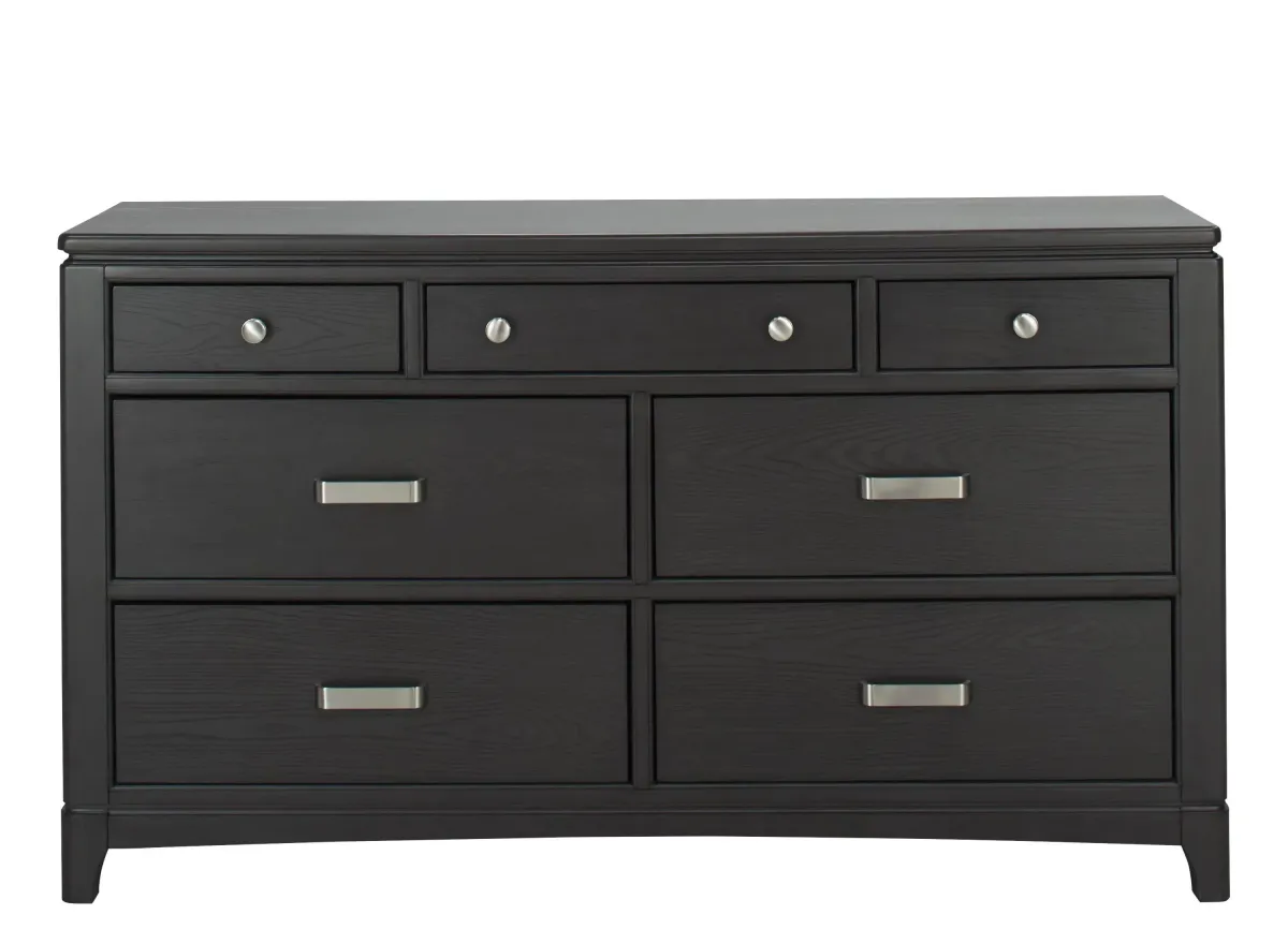 Drayton Bedroom Dresser in Dark Gray by Bellanest