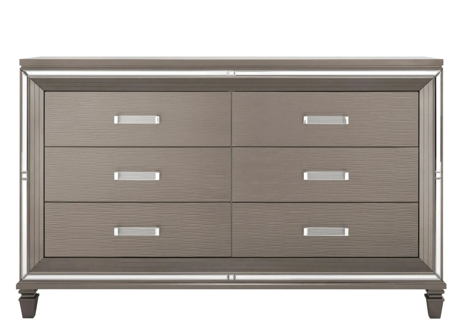 Selena Bedroom Dresser in Champagne Gray by Bellanest