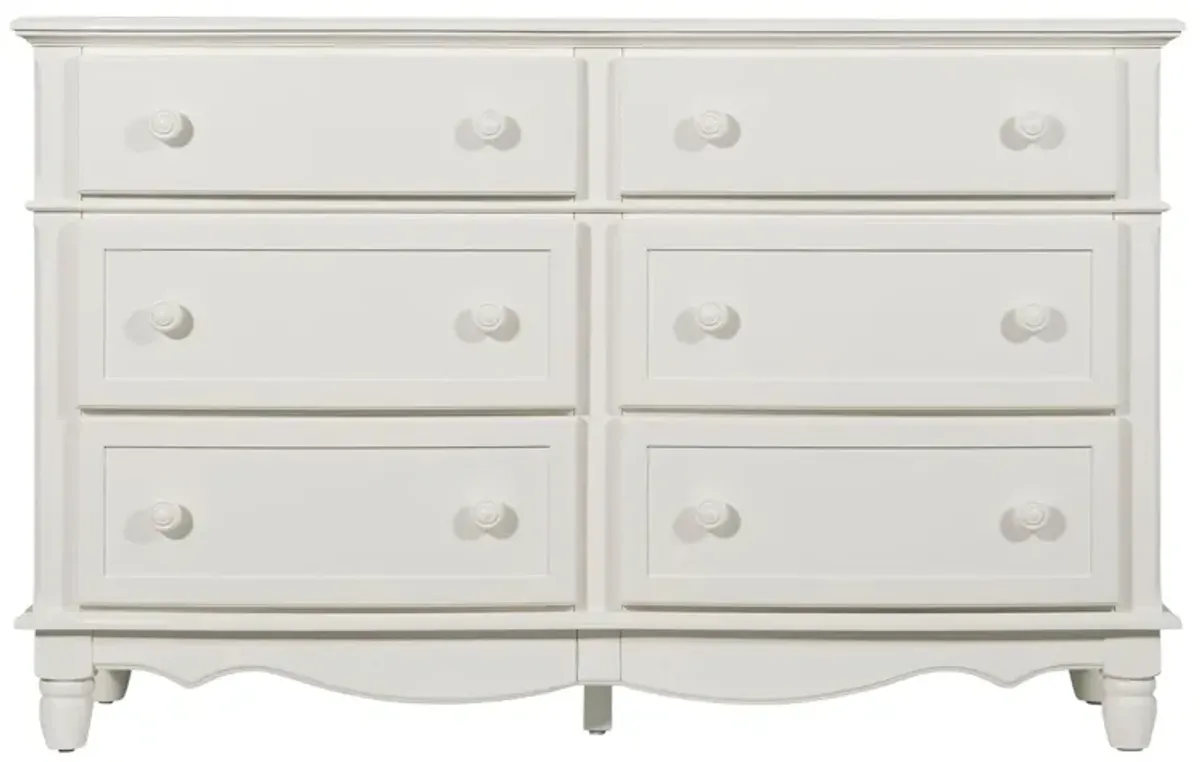 Willow Point Small Bedroom Dresser in White by Homelegance