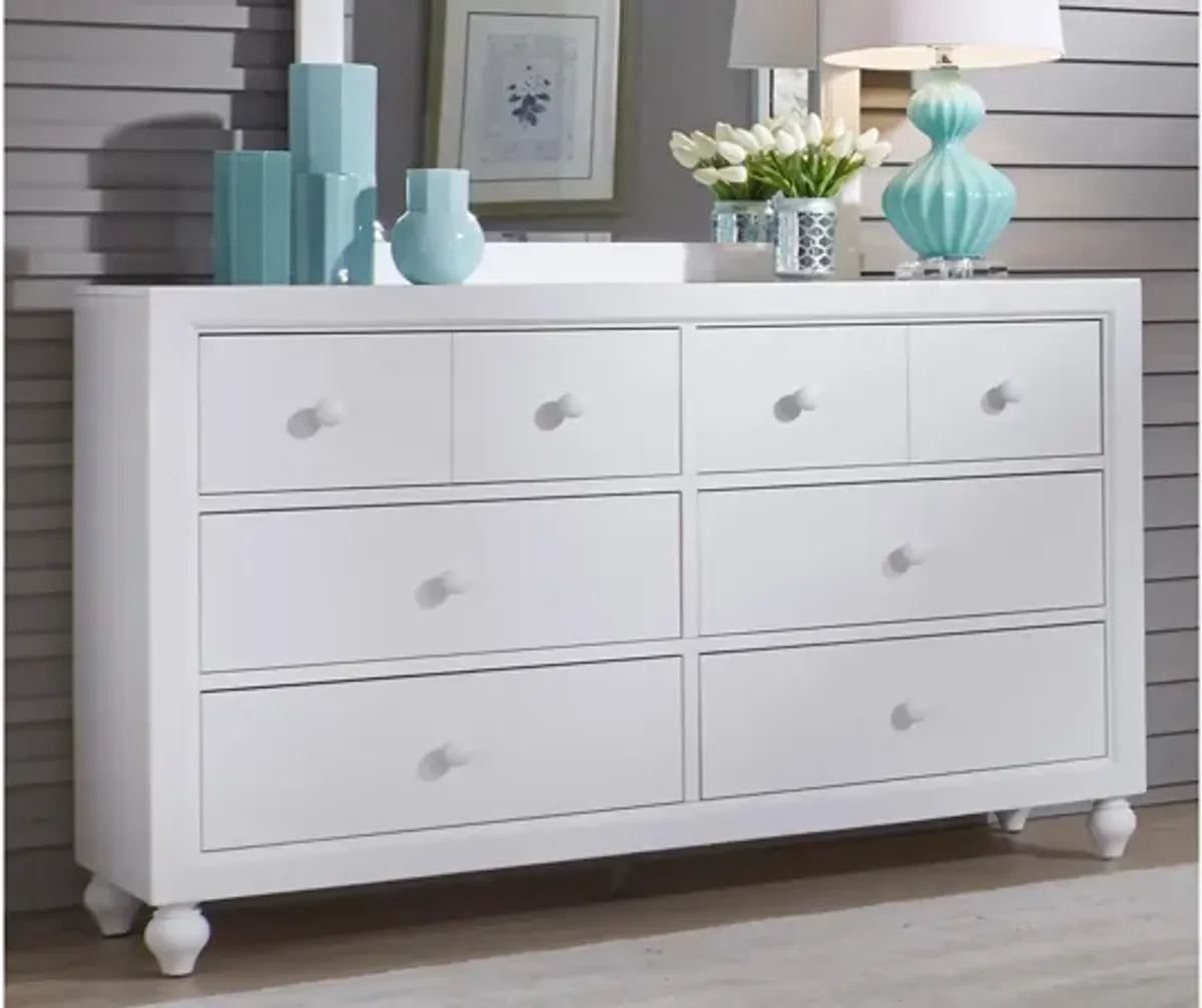 Cottage View 6-drawer Dresser