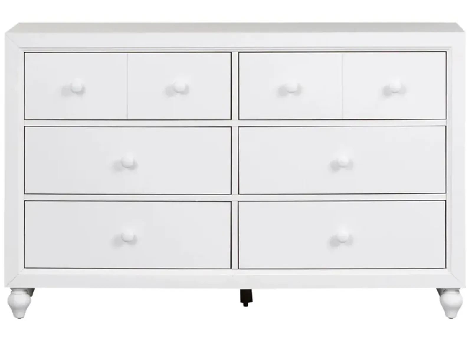 Cottage View 6-drawer Dresser in White by Liberty Furniture