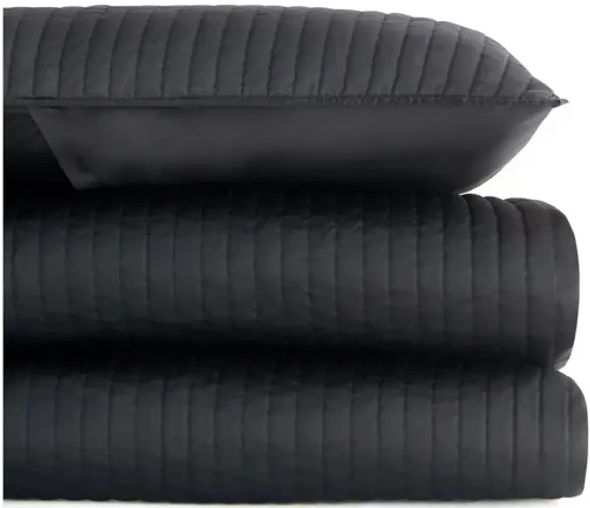 Satin Channel 3-pc. Quilt Set