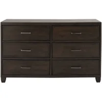 Kade Dresser in Charcoal Gray by Hillsdale Furniture