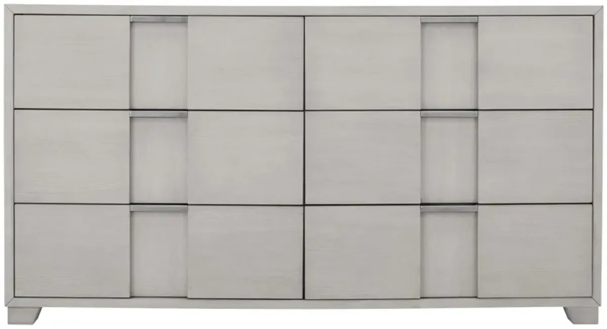 Alara Dresser in Light Gray by Bellanest