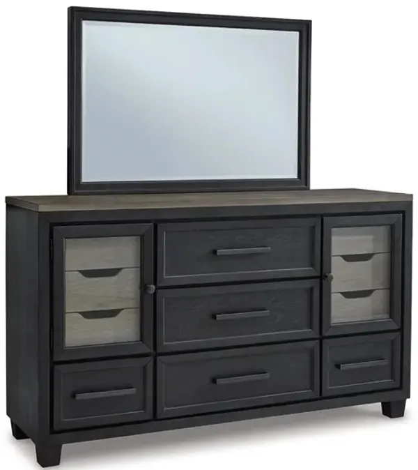 Foyland Dresser and Mirror Set