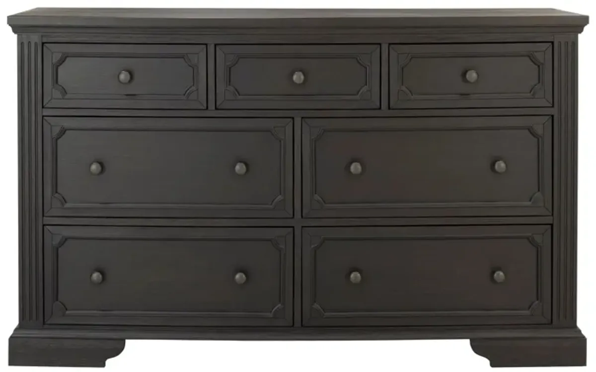 Brunswick Bedroom Dresser in Charcoal by Bellanest