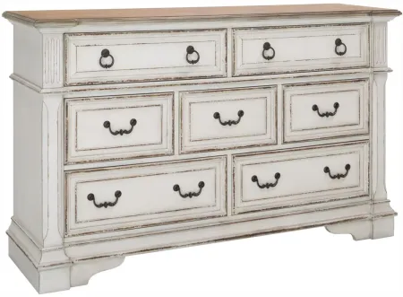 Birmingham Dresser in White by Liberty Furniture