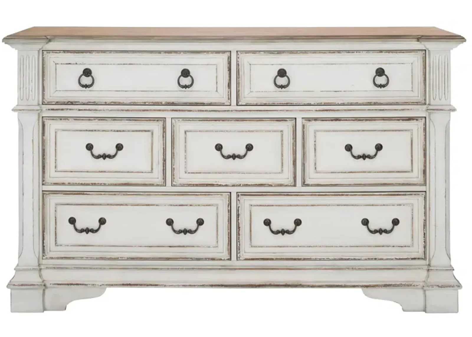 Birmingham Dresser in White by Liberty Furniture