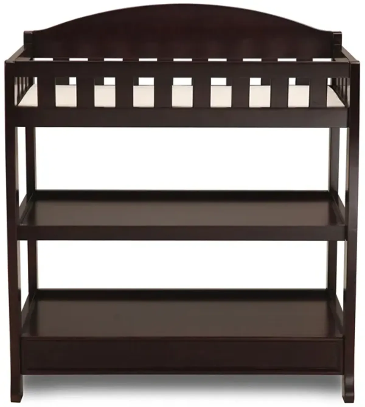 Wilmington Infant Changing Table with Pad by Delta Children in Dark Chocolate by Delta Children