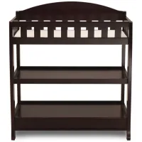 Wilmington Infant Changing Table with Pad by Delta Children in Dark Chocolate by Delta Children