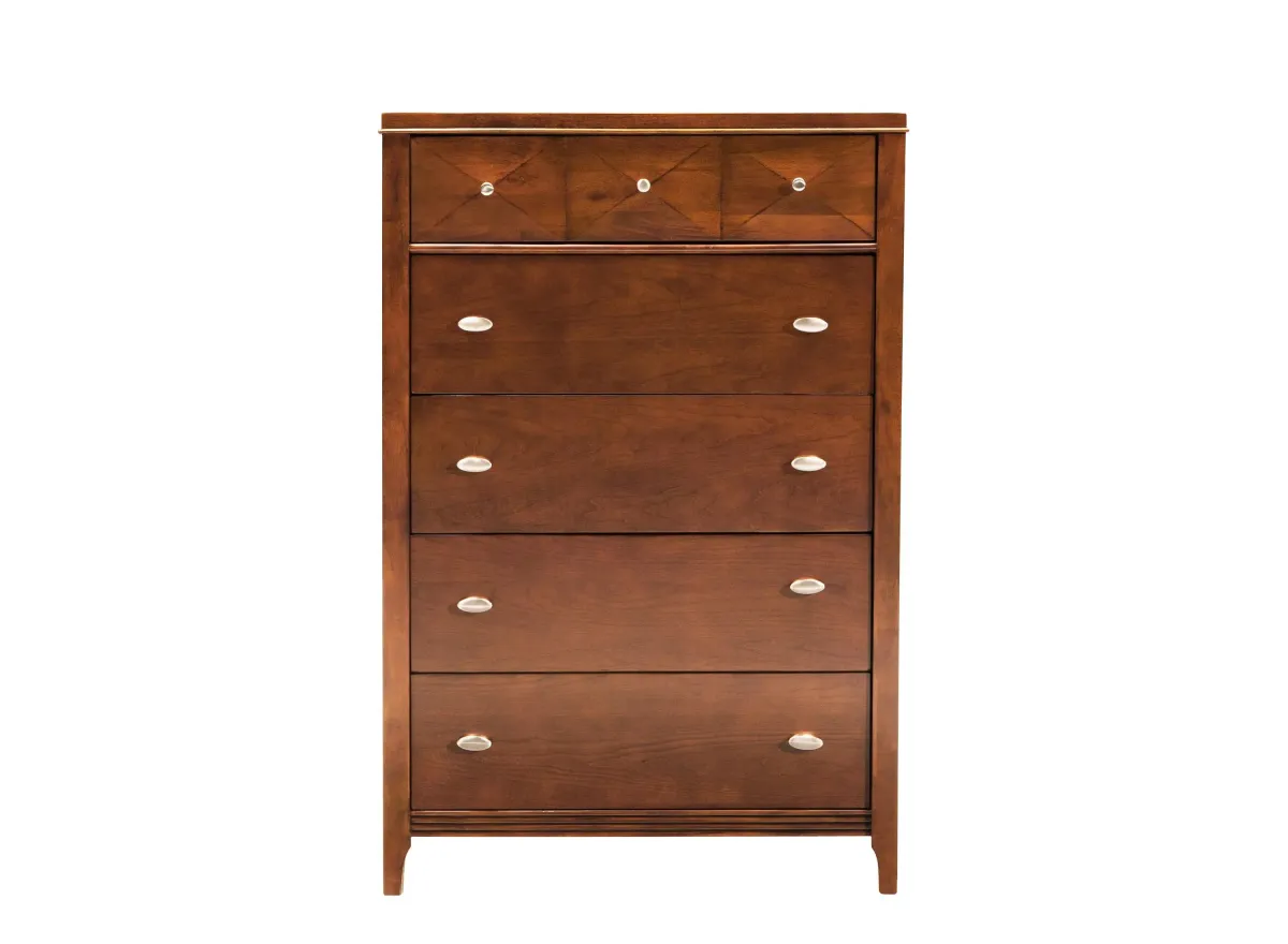 Shadow Bedroom Chest in Cherry by Davis Intl.