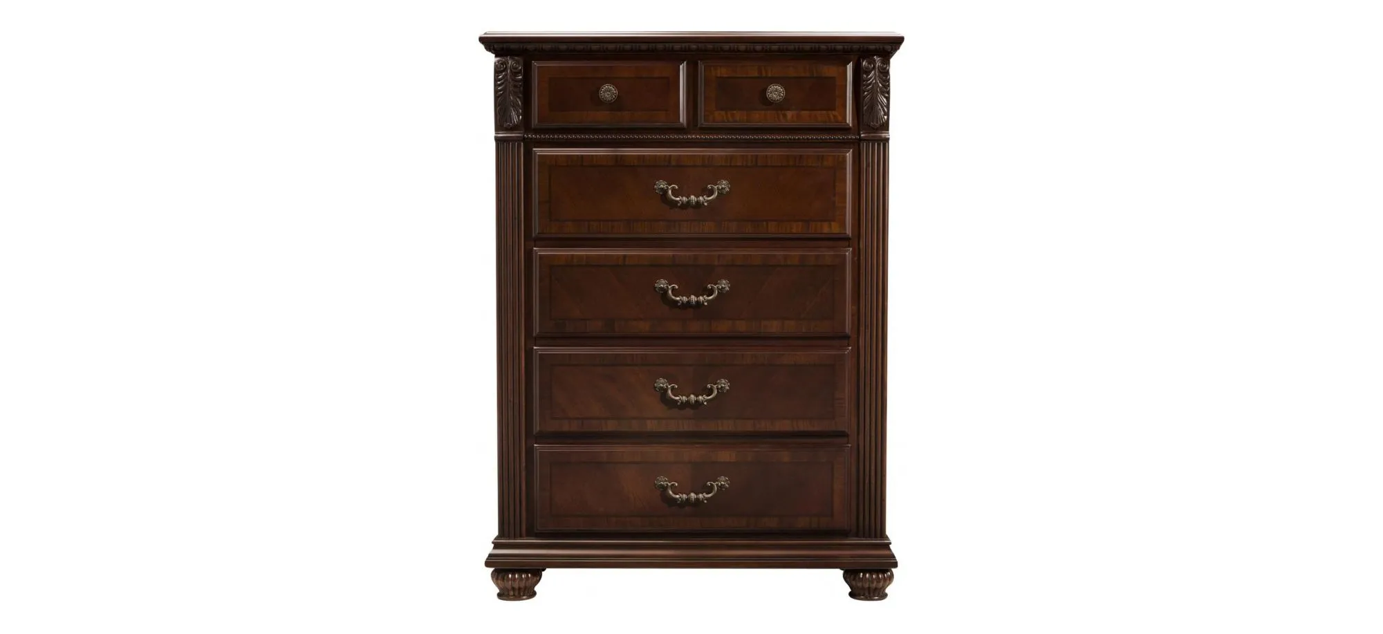 Ashbury Bedroom Chest in Cherry by Bellanest