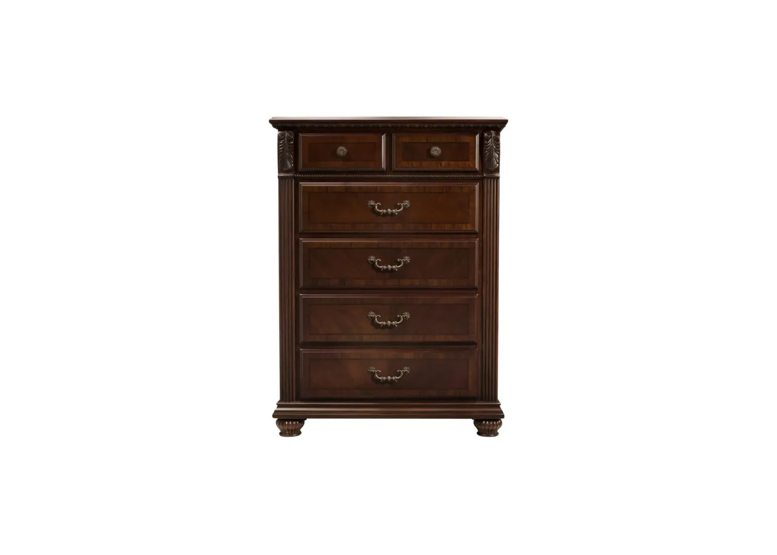 Ashbury Bedroom Chest in Cherry by Bellanest