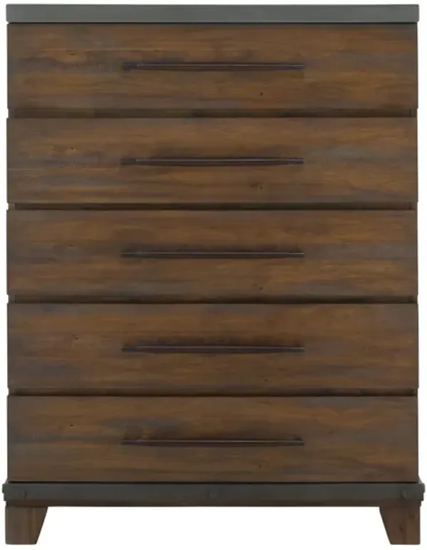 Santa Cruz Bedroom Chest w/ Hidden Jewelry Tray