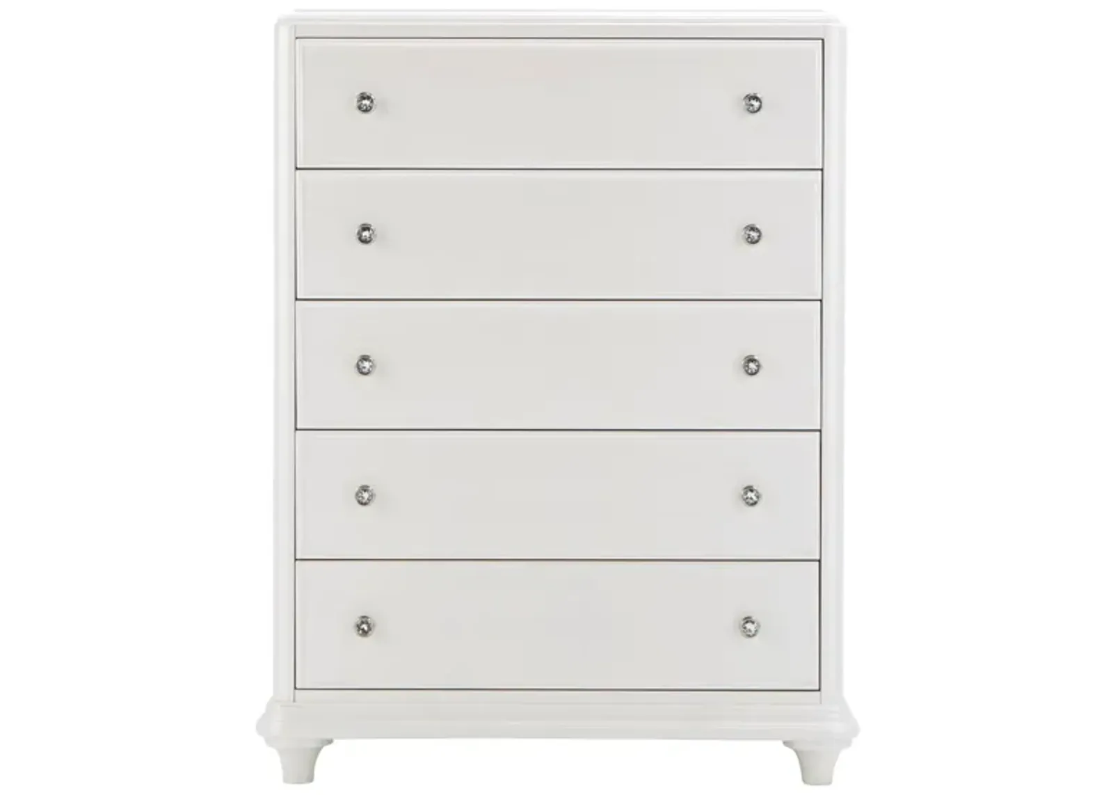 Joscelyne Bedroom Chest in Irridescent White by Liberty Furniture