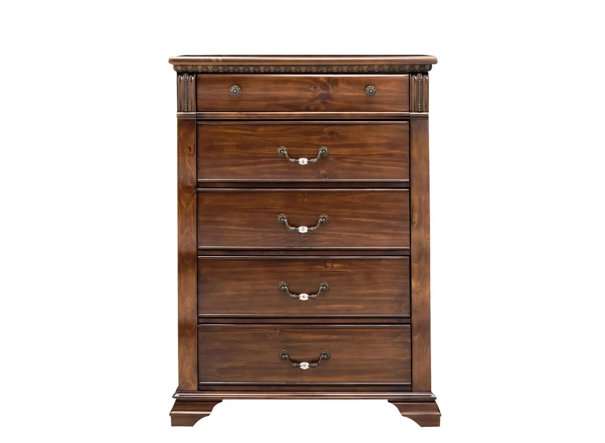 Mariana Bedroom Chest in Pine by Bellanest