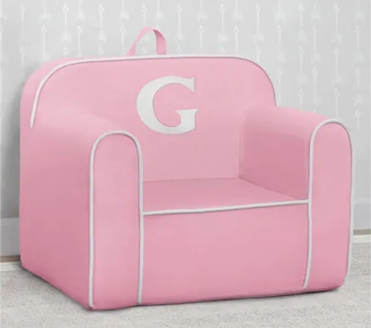 Cozee Monogrammed Chair Letter "G"