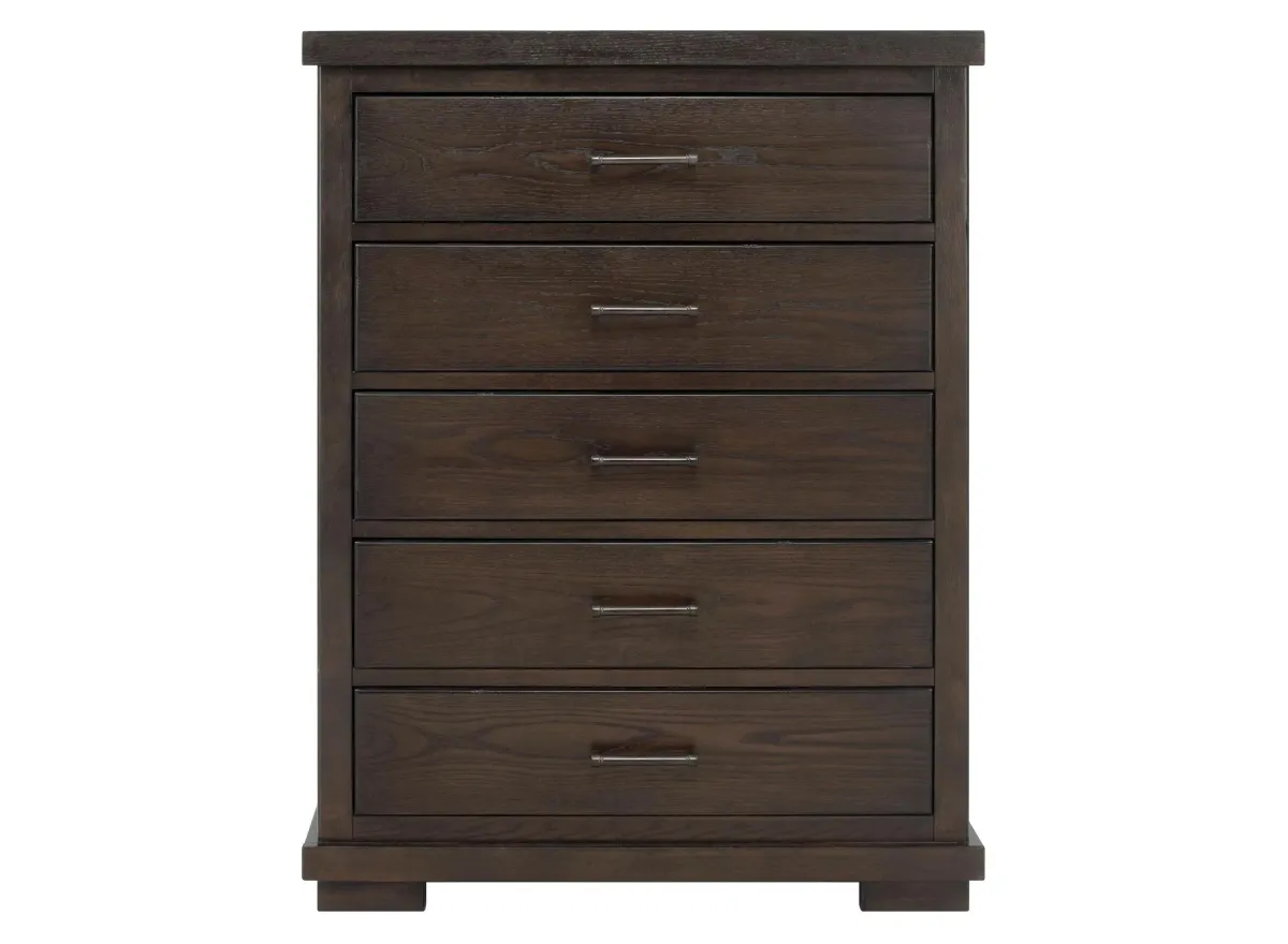 Bexley Drawer Chest in Brown by Davis Intl.