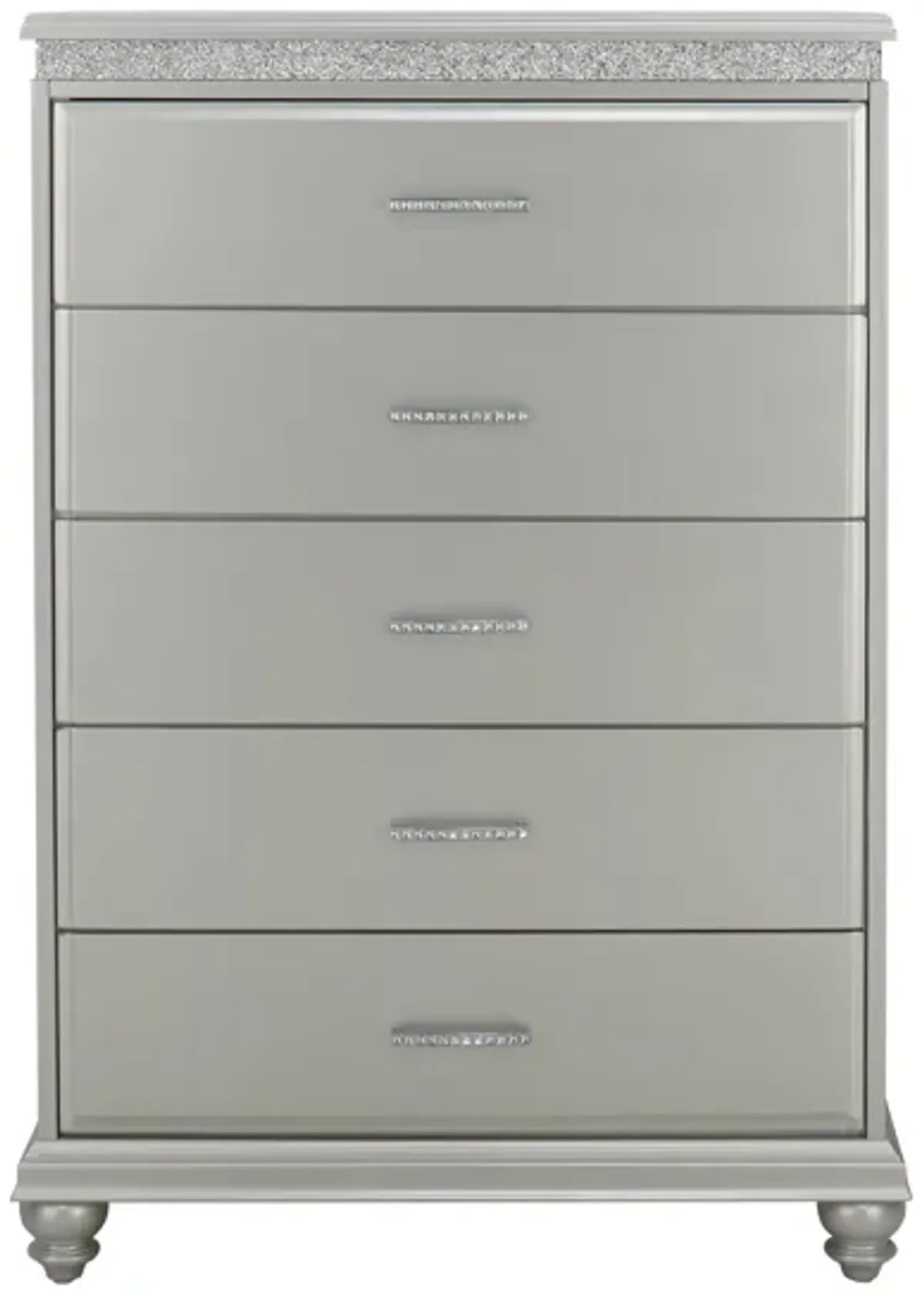 Amina Bedroom Chest in Silver by Crown Mark