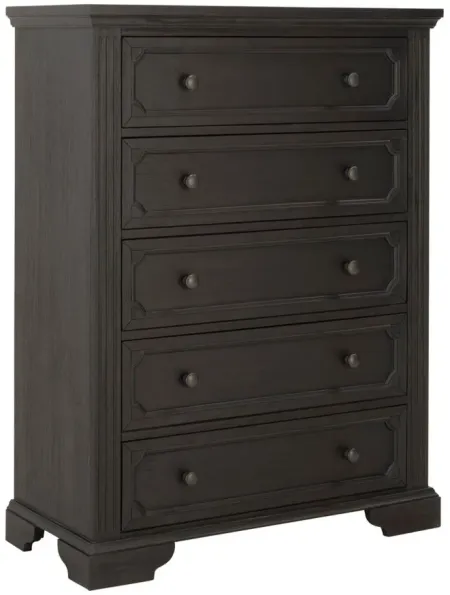 Brunswick Chest in Charcoal by Bellanest