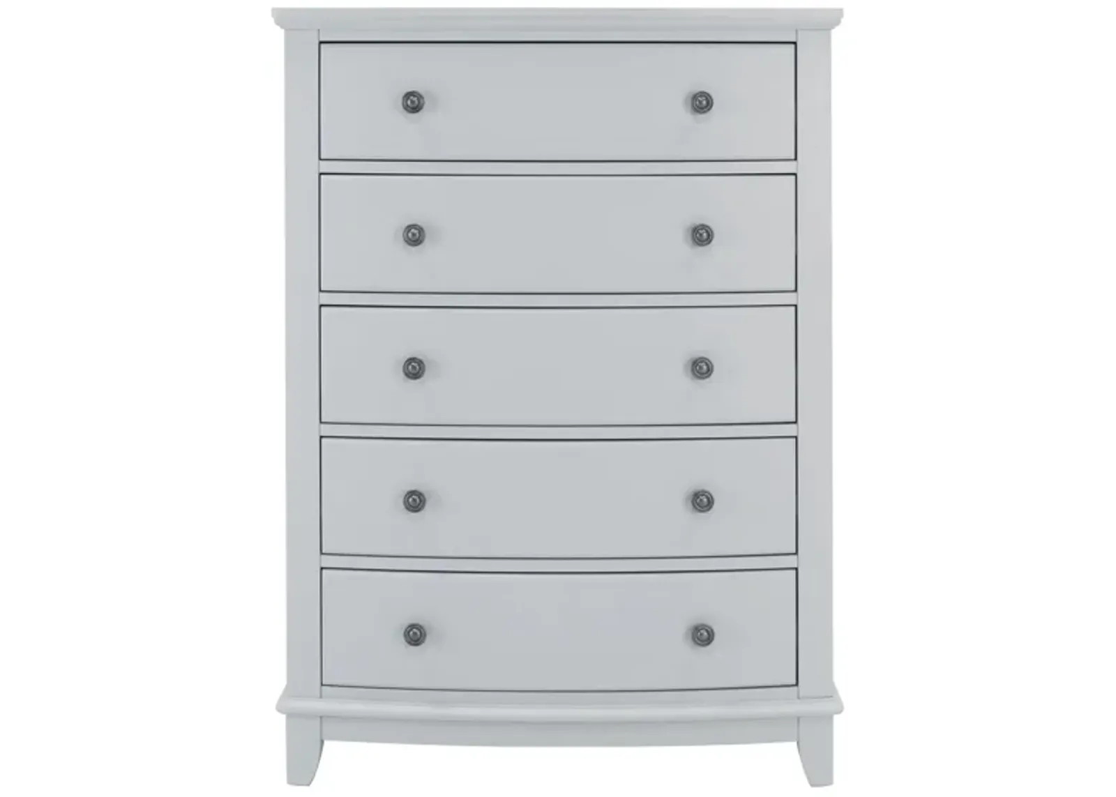 Kylie Youth Bedroom Chest in Gray by Bellanest