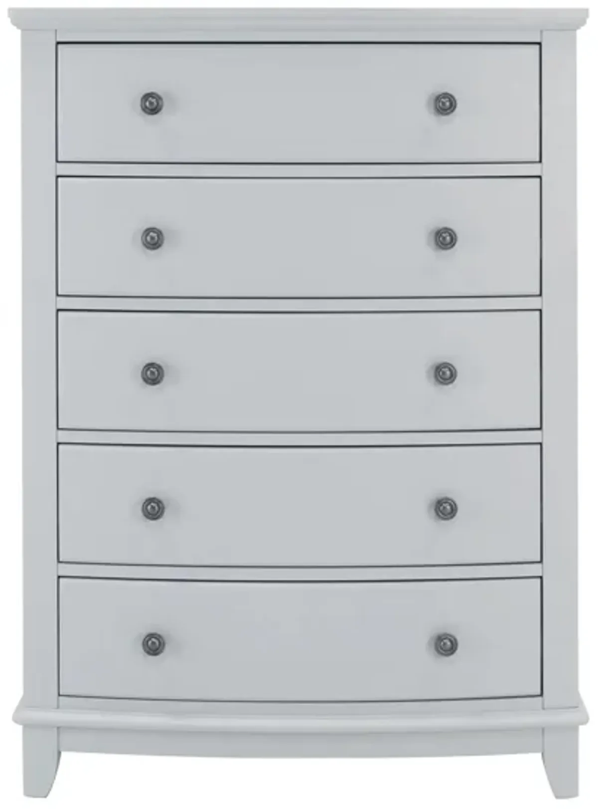 Kylie Youth Bedroom Chest in Gray by Bellanest