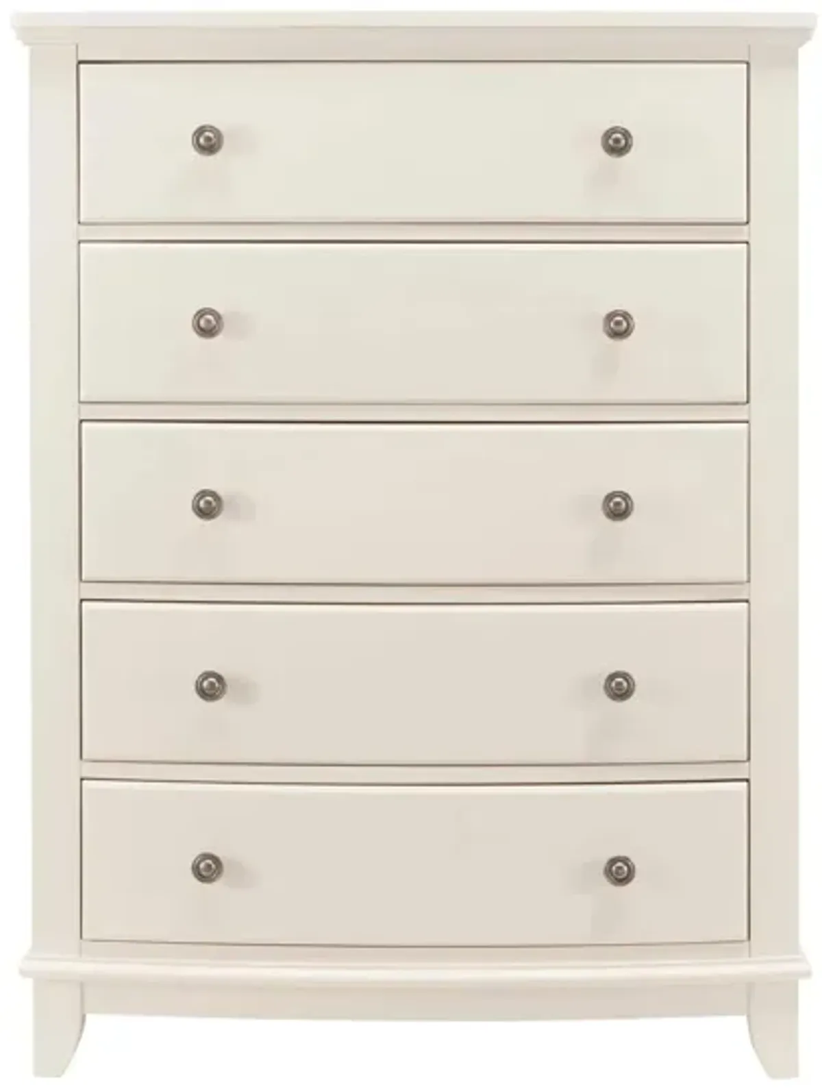 Kylie Youth Bedroom Chest in Cream by Bellanest