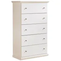 Adele Bedroom Chest in White by Ashley Furniture