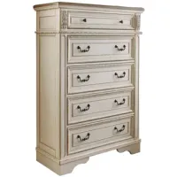 Libbie Bedroom Chest in Two-Tone by Ashley Furniture