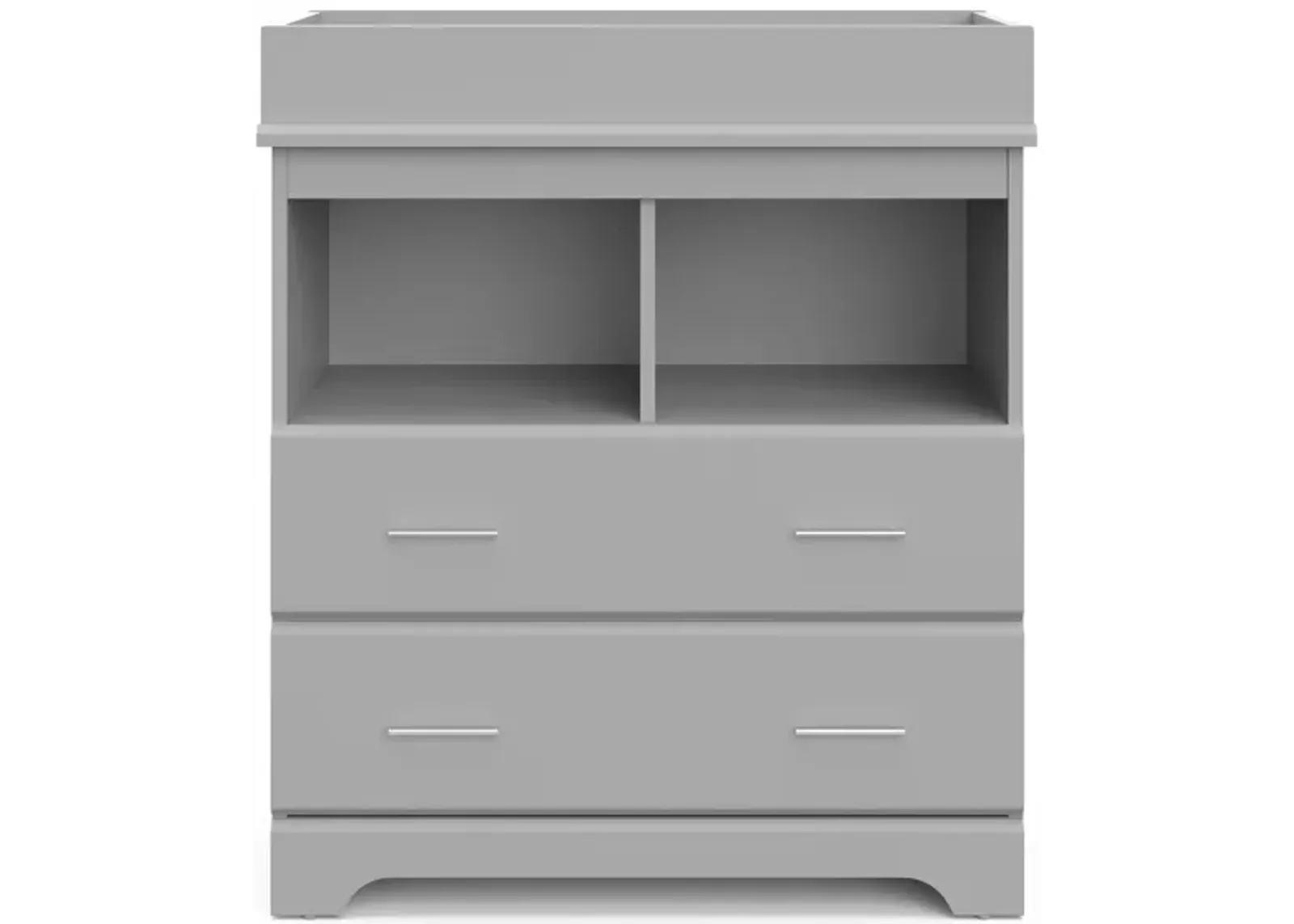 Brooks 2-Drawer Changing Chest in Pebble Gray by Bellanest