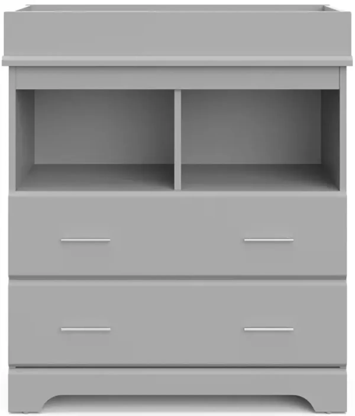 Brooks 2-Drawer Changing Chest in Pebble Gray by Bellanest