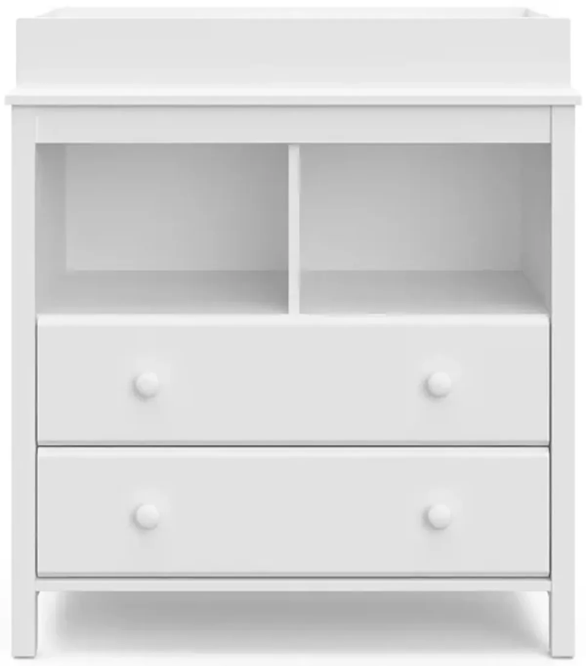 Alpine 2-Drawer Changing Chest in White by Bellanest