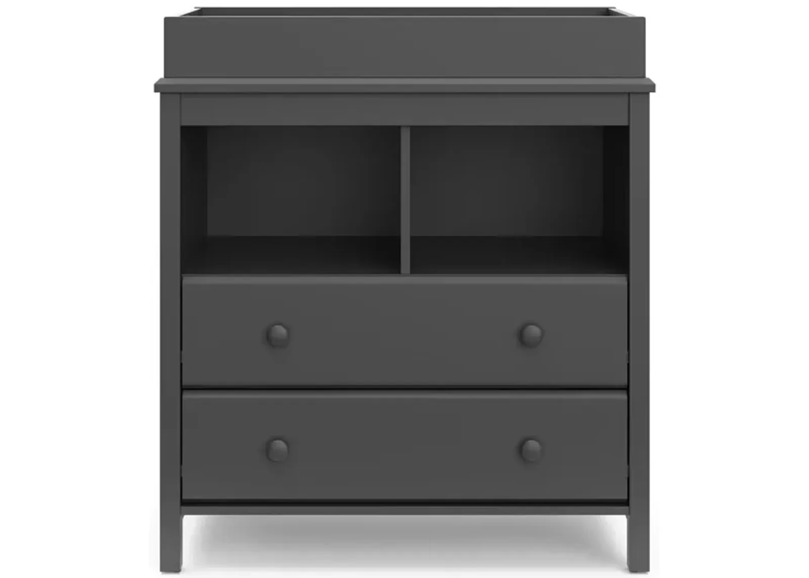 Alpine 2-Drawer Changing Chest in Gray by Bellanest