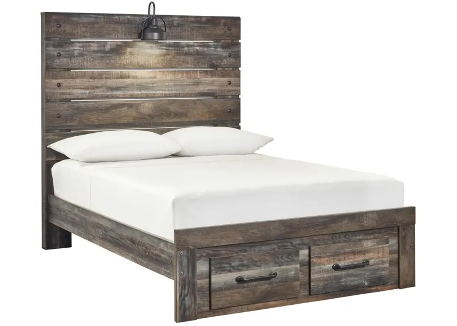 Luna Storage Bed in Rustic Brown by Ashley Furniture