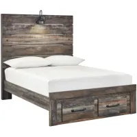 Luna Storage Bed in Rustic Brown by Ashley Furniture