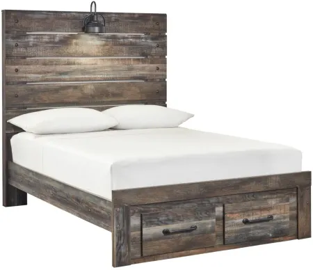 Luna Storage Bed in Rustic Brown by Ashley Furniture