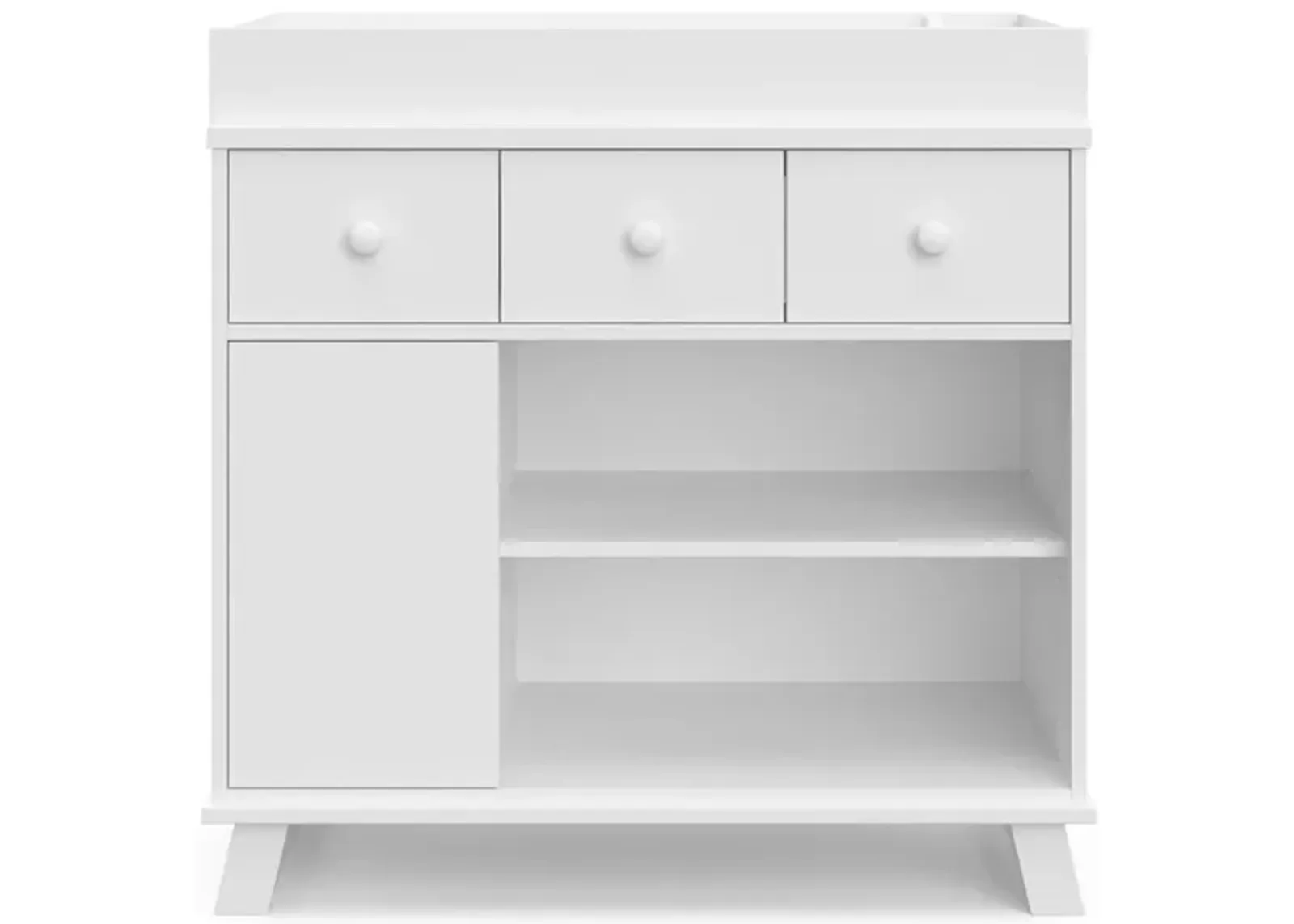 Mod 2-Drawer Changing Chest in White and White by Bellanest