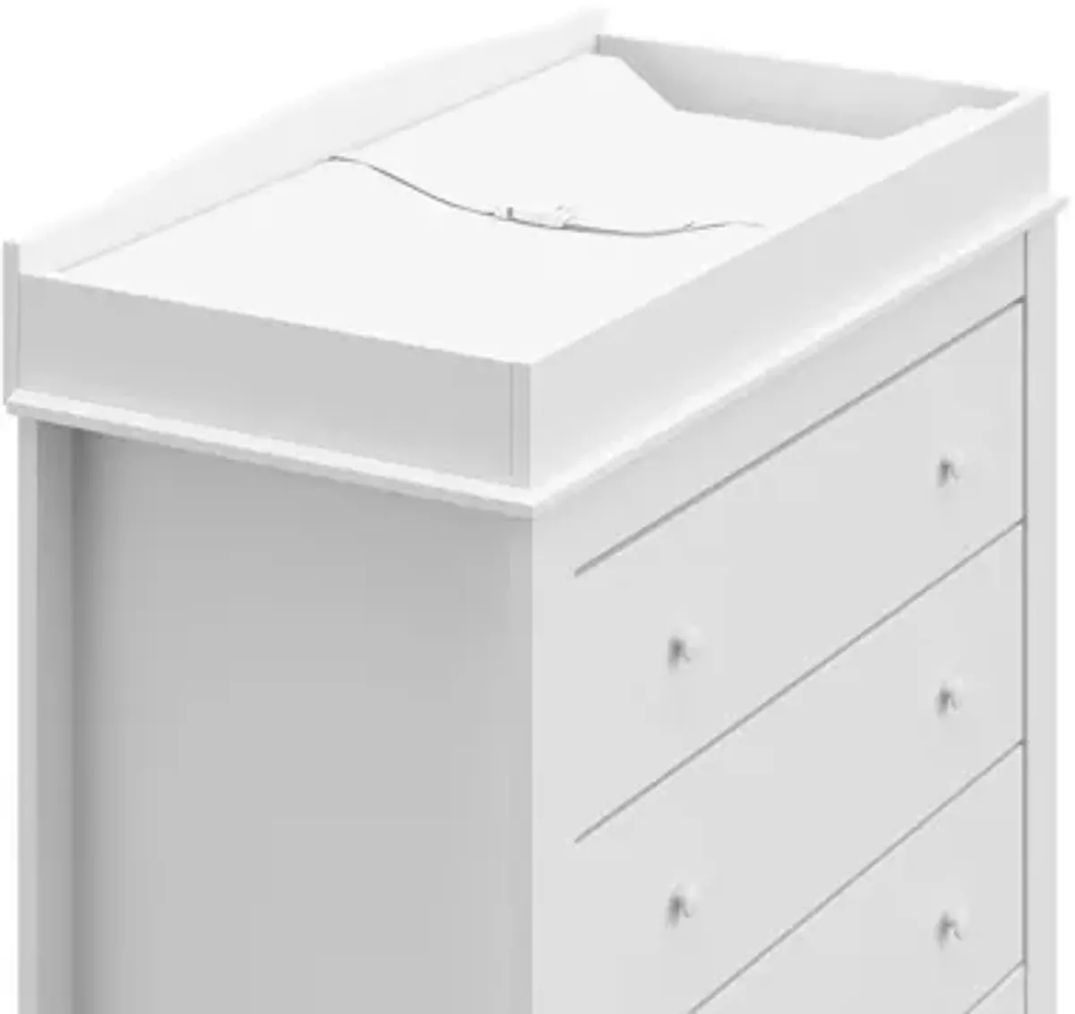 Nolan 3-Drawer Chest w/Topper