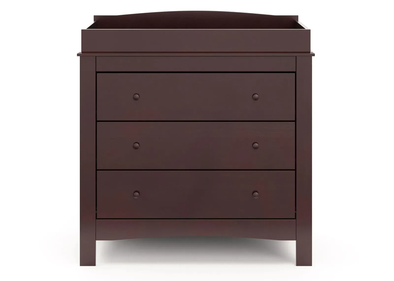 Nolan 3-Drawer Chest w/Topper in Espresso by Bellanest