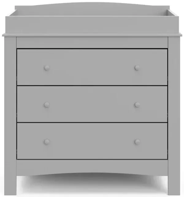 Nolan 3-Drawer Chest w/Topper
