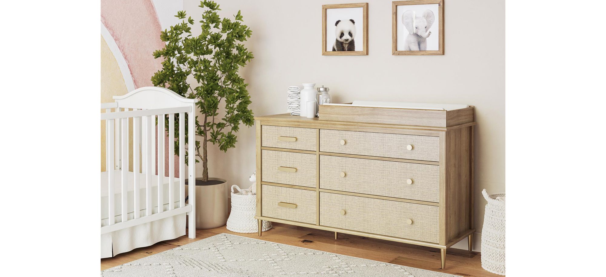 Shiloh Wide Convertible Dresser & Changing Table by Little Seeds